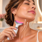 BeautyLift Pro – Massageador Facial LED Antirrugas e Lifting