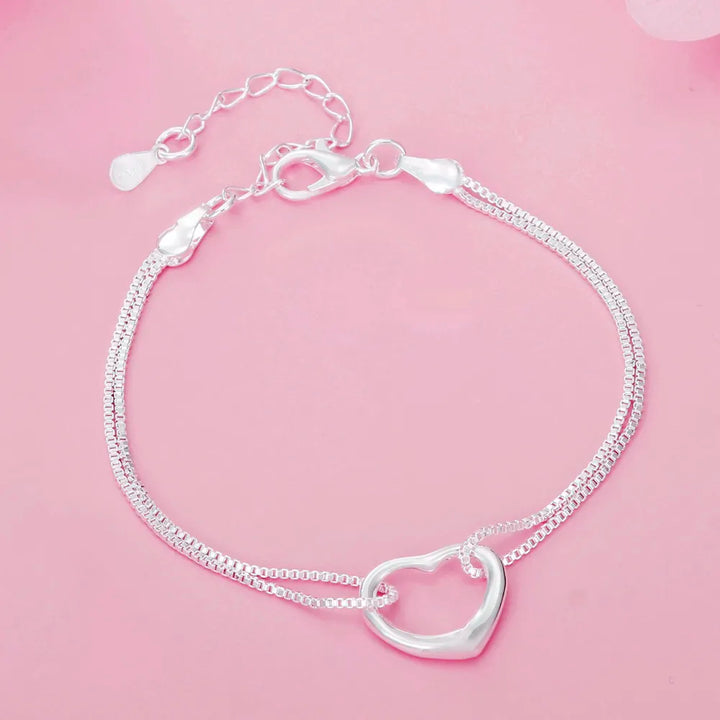 Colar e Pulseira Loveling - Prata