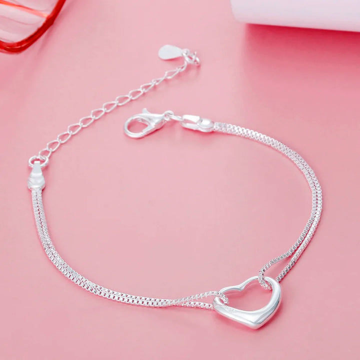 Colar e Pulseira Loveling - Prata