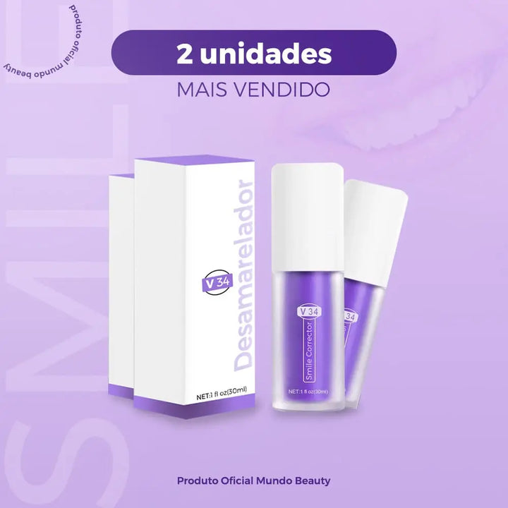 Smile Corrector - Desamarelador Instantâneo Dental