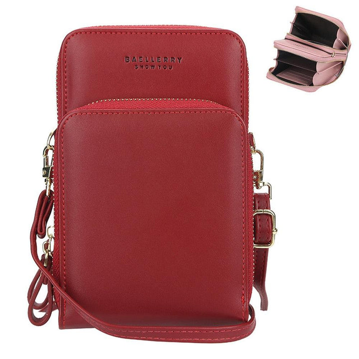 Bolsa Baellerry Transversal Feminina Tiracolo Original em Couro - storemundobeauty