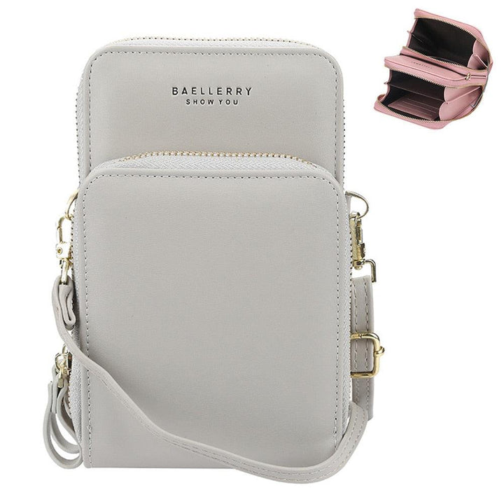 Bolsa Baellerry Transversal Feminina Tiracolo Original em Couro - storemundobeauty