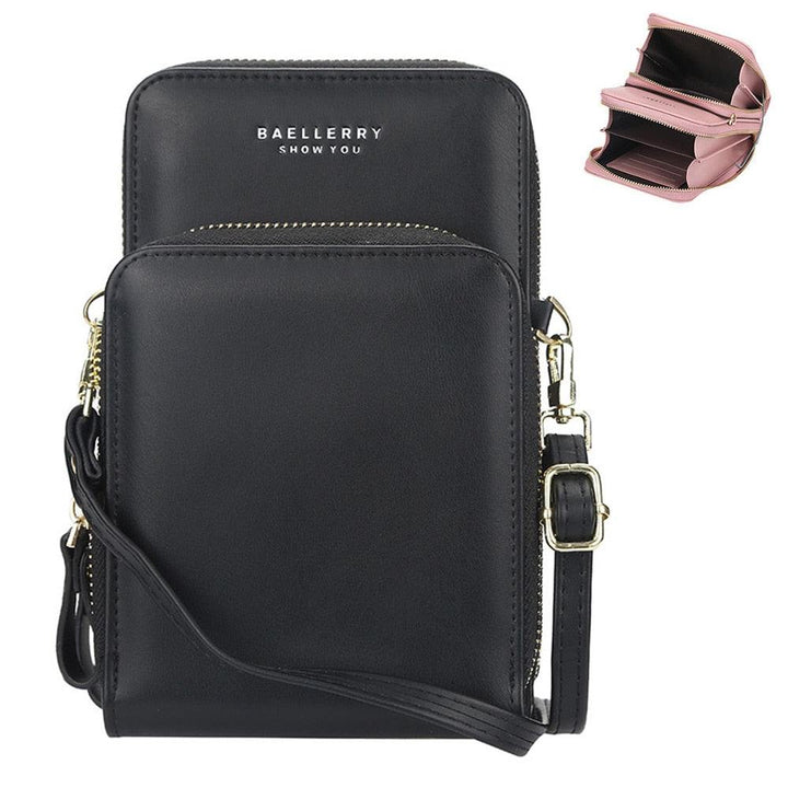 Bolsa Baellerry Transversal Feminina Tiracolo Original em Couro - storemundobeauty