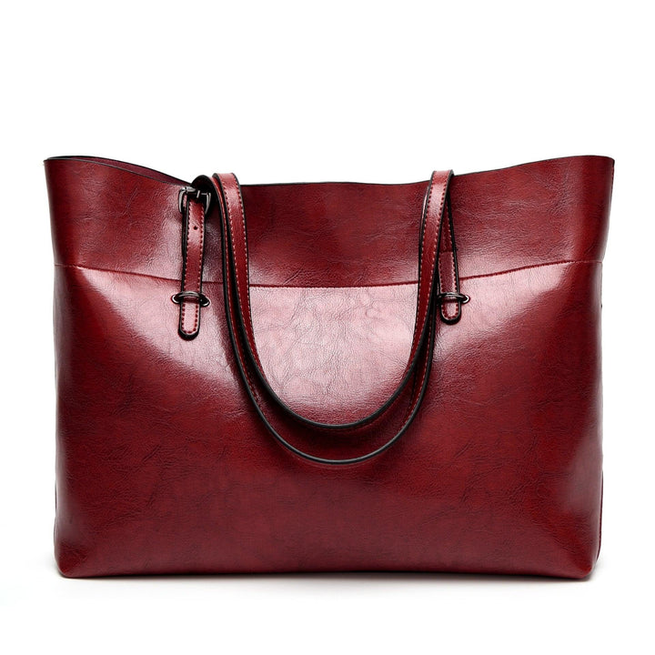 Bolsa Saco Eva Grande de Couro Feminina Vintage - storemundobeauty