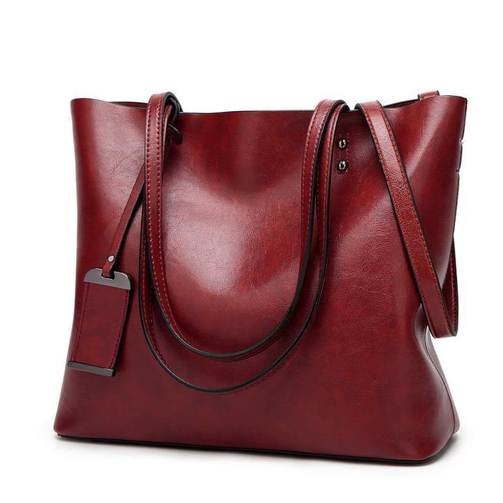 Bolsa Saco Grande Melissa Feminina de Couro Vintage - storemundobeauty