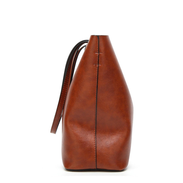 Bolsa Saco Grande Melissa Feminina de Couro Vintage - storemundobeauty