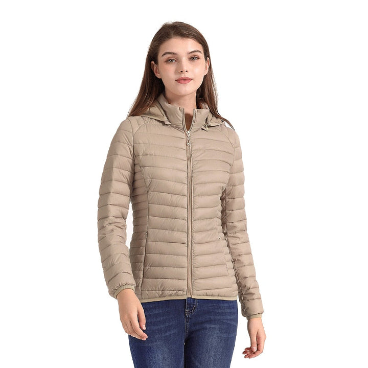 Jaqueta Puffer Feminina Ultra Leve